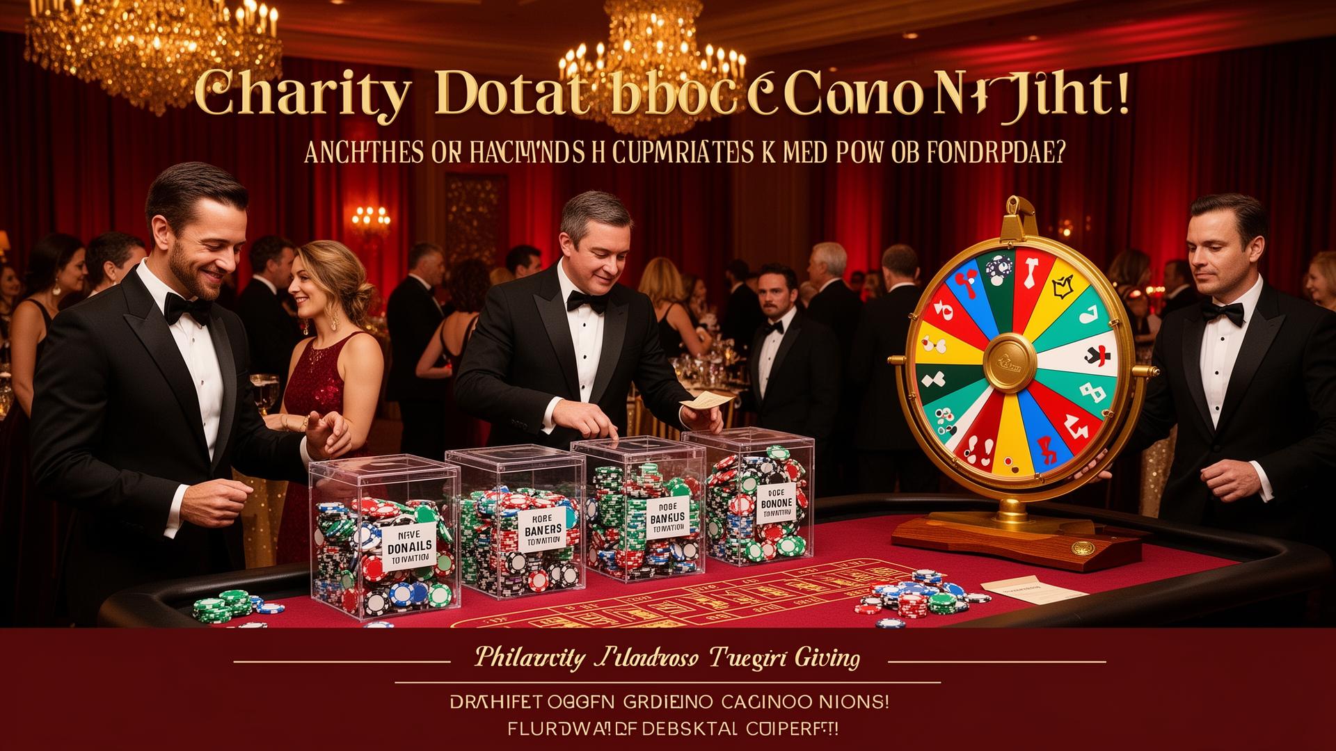 Fundraiser Casino Nights: Maximizing Donations and Fun